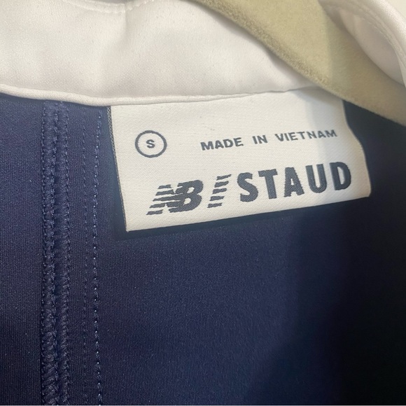 New Balance x STAUD Neoprene Dress Sz S Navy - Picture 10 of 12